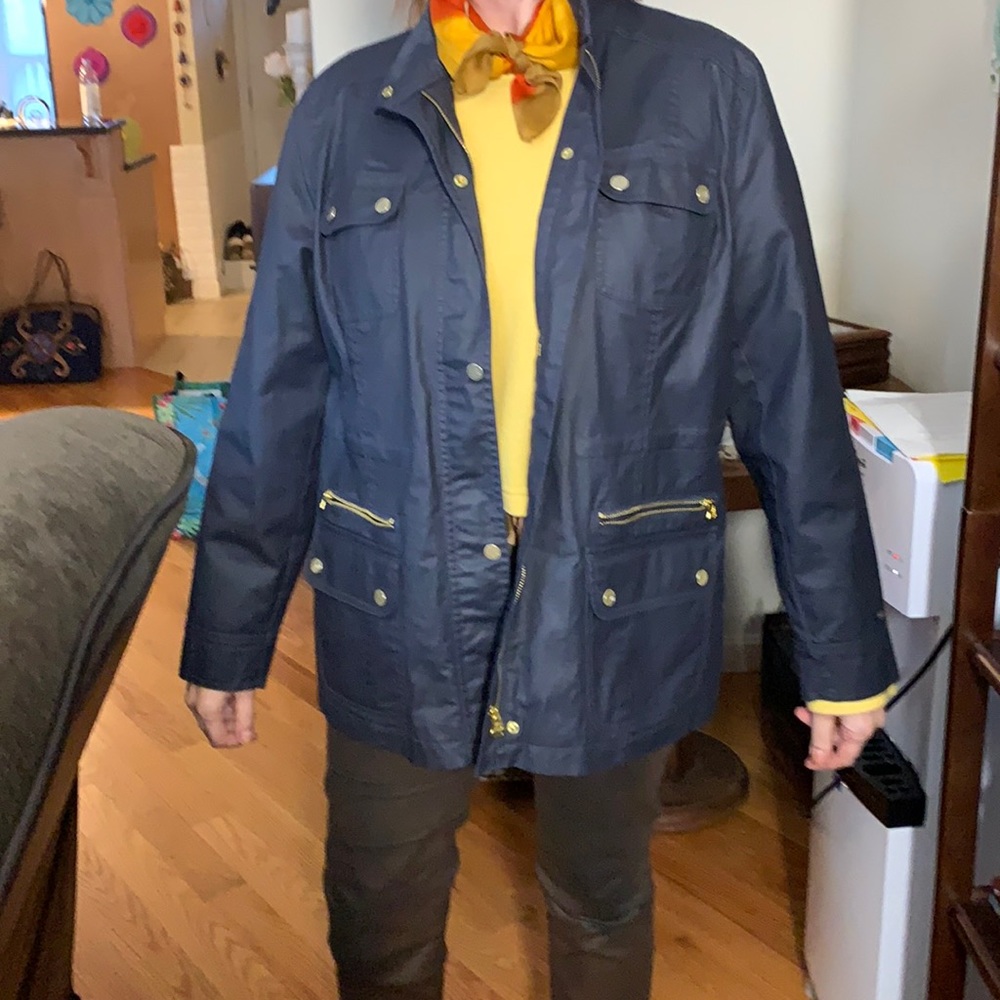 Jacket Tommy Hilfighter navy blue, as new